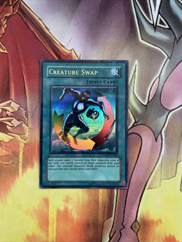 HL03-EN002 Yugioh! Creature Swap parallel rare near mint