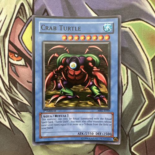MRL-E069 Crab Turtle Common 1st Edition NM Yugioh Card