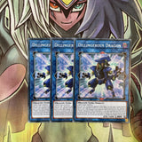 DANE-EN041 x3 Dillingerous Dragon Common Excellent Condition Yugioh