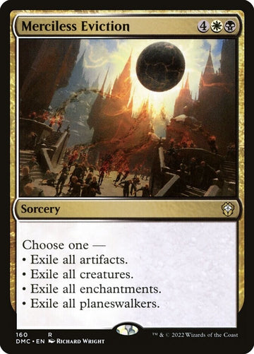 Merciless Eviction - Dominaria United Commander Excellent Magic MTG