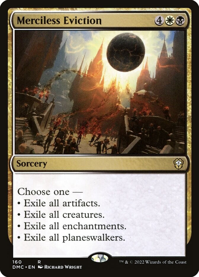 Merciless Eviction - Dominaria United Commander Excellent Magic MTG