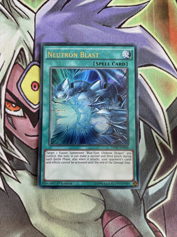 DPRP-EN008 Neutron Blast Super Rare 1st Edition NM Yugioh Card