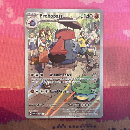 Pokemon Card Probopass 182/167 Twilight Masquerade Near Mint