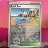 Pokemon Card Beach Court Scarlet & Violet Reverse Holo 167/198 NM