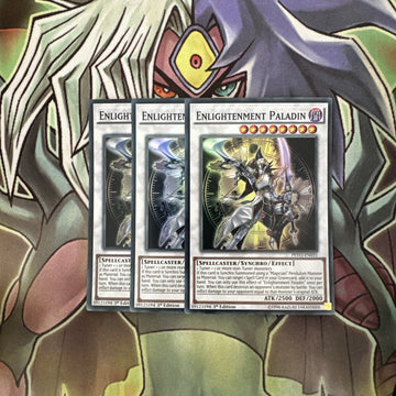 PEVO-EN031 x3 Enlightenment Paladin Super Rare Excellent Condition Yugioh