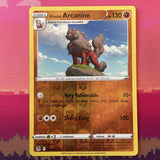 Pokemon Card Hisuan Arcanine Astral RadianceReverse Holo Rare 084/196 Near Mint