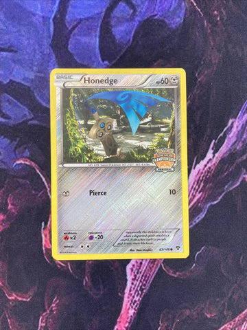 Pokemon Card Honedge 83/146 Pokemon Regional Championships Promo Near Mint