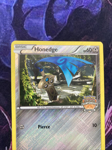 Pokemon Card Honedge 83/146 Pokemon Regional Championships Promo Near Mint (back)
