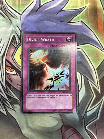 DR3-EN110 Divine Wrath Super Rare Unlimited Edition NM Yugioh Card