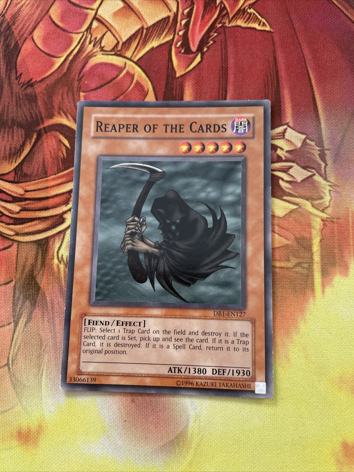 DB1-EN127 Yugioh Reaper of the Cards Near Mint Yugioh