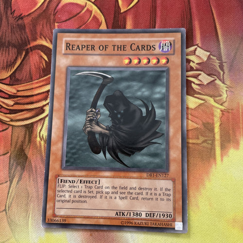 DB1-EN127 Yugioh Reaper of the Cards Near Mint Yugioh