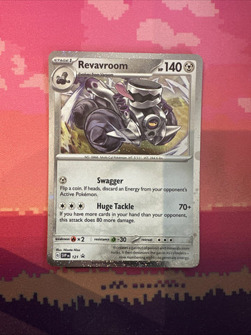 Pokemon Card Revavroom Black Star Promo 121 NM