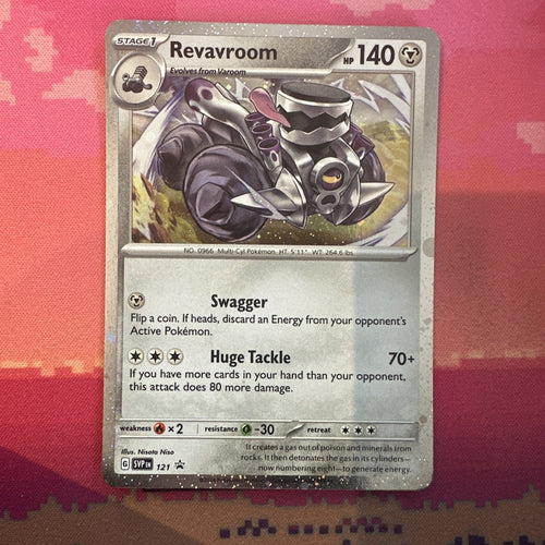 Pokemon Card Revavroom Black Star Promo 121 NM