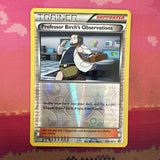 Pokemon Card Professor Birch's Observations Reverse Holo 134/160 Near Mint