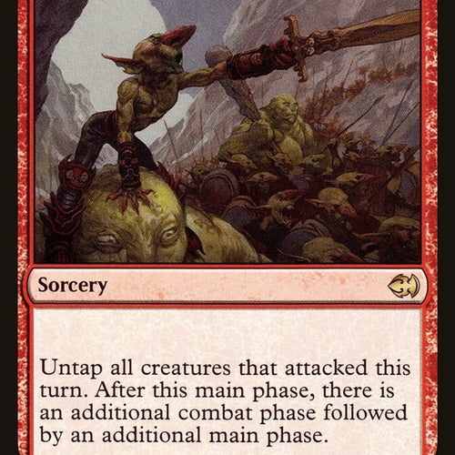 Relentless Assault - Duel Decks: Merfolk vs. Goblins Excellent Magic MTG