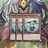 SDRR-EN020 x3 World Chalice Guardragon Common Excellent Condition Yugioh