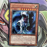 PRIO-EN003 Galaxy Tyranno Rare NM 1st Edition Yugioh Card