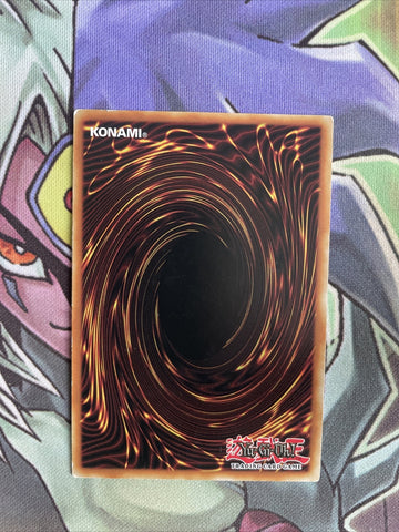 PRIO-EN003 Galaxy Tyranno Rare NM 1st Edition Yugioh Card (back)