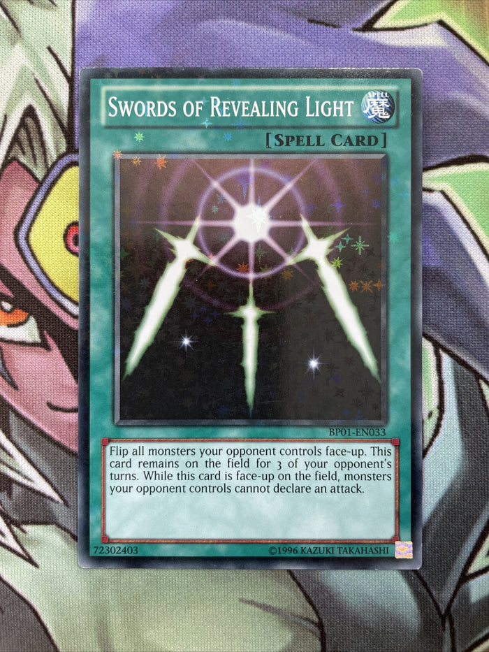 BP01-EN033 Swords Of Revealing Light Starfoil Rare 1st Edition NM Yugioh