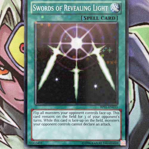 BP01-EN033 Swords Of Revealing Light Starfoil Rare 1st Edition NM Yugioh