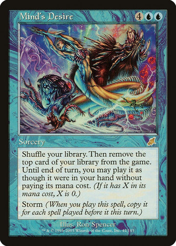 Mind's Desire - Scourge Excellent Magic MTG
