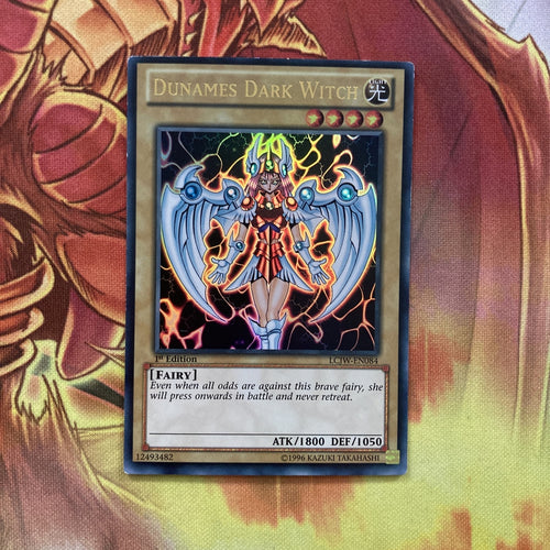 LCJW-EN084 Dunames Dark Witch Ultra Rare 1st Edition Mint YuGiOh Card