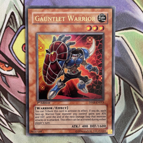 DP09-EN013 Gauntlet Warrior Ultra Rare 1st Edition NM Yugioh Card