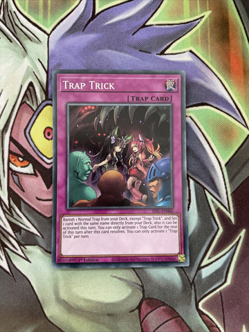 SESL-EN060 Trap Trick Super Rare 1st Edition NM Yugioh Card