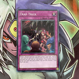 SESL-EN060 Trap Trick Super Rare 1st Edition NM Yugioh Card