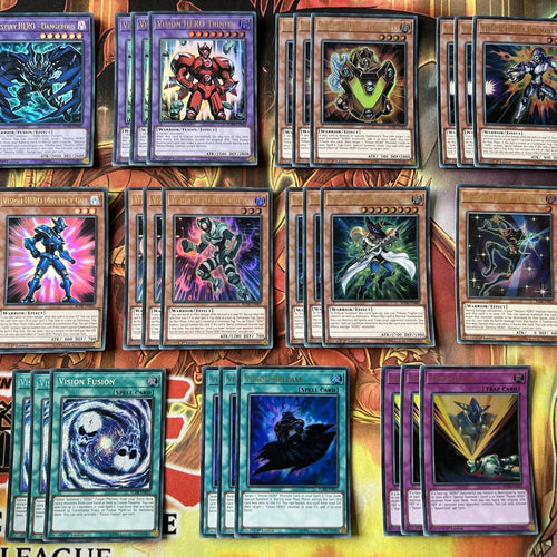 Deck Vision Hero YuGiOh 30 Cards BLHR