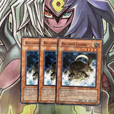 DR2-EN073 x3 Balloon Lizard Common Excellent Condition Yugioh