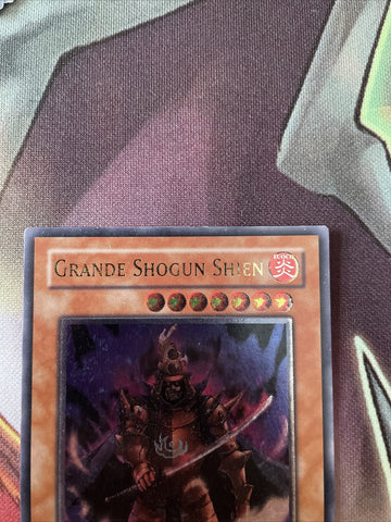 STON EN013 Great Shogun Shien Ultimate Rare 1st Edition Yugioh ITALIAN (back)