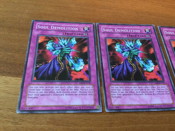 DB2-EN135 Yugioh 3x Soul Demolition (back)