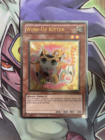 PHSW-EN026 Wind Up Kitten Ultimate Rare Unlimited Edition NM Yugioh Card