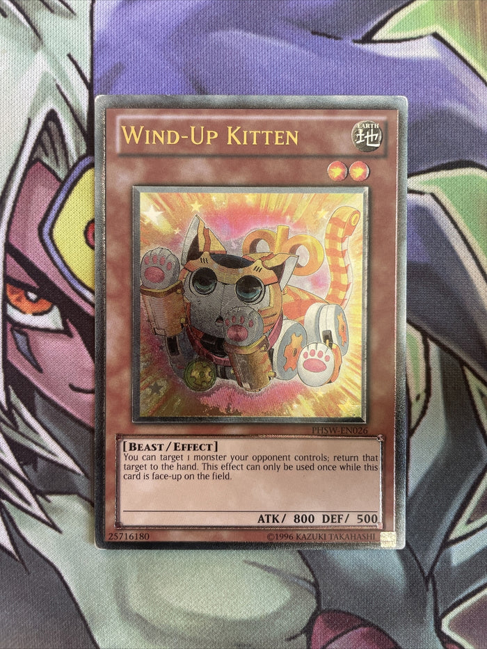 PHSW-EN026 Wind Up Kitten Ultimate Rare Unlimited Edition NM Yugioh Card