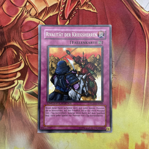 GLD1-EN043 Rivarly Of Warlords Yugioh LP GERMAN