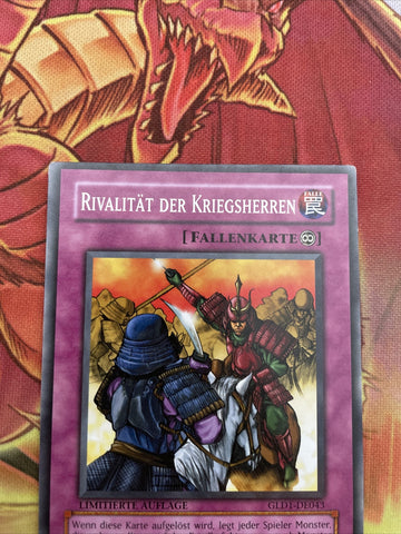 GLD1-EN043 Rivarly Of Warlords Yugioh LP GERMAN (back)