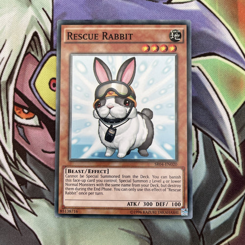 SR04-EN020 Rescue Rabbit Common UNL Edition NM Yugioh Card