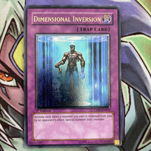 CDIP-EN052 Dimensional Inversion Ultimate Rare 1st Edition NM Yugioh Card
