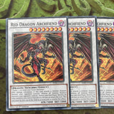 HSRD-EN023 Yugioh! Red Dragon Archfiend Common 1st Edition Playset