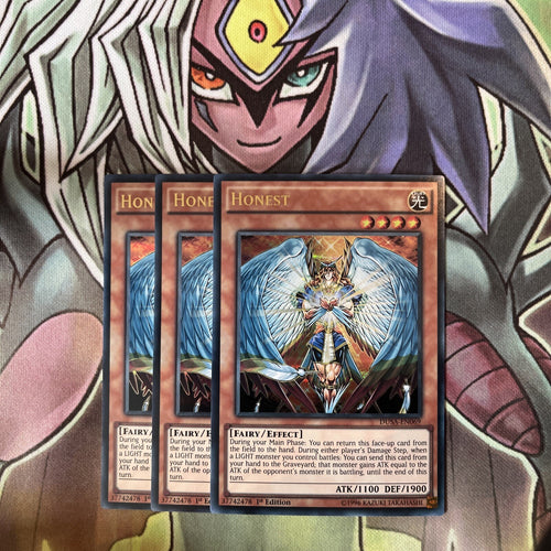DUSA-EN069 x3 Honest Ultra Rare Excellent Condition Yugioh
