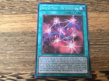 MP15-EN033 Rank-Up-Magic - The Seventh One Secret Rare 1st edition Mint YuGiOh C