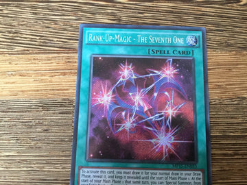 MP15-EN033 Rank-Up-Magic - The Seventh One Secret Rare 1st edition Mint YuGiOh C (back)