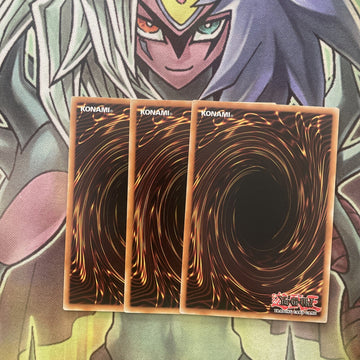 DEM4-EN001 x3 Polymerization Common Excellent Condition Yugioh (back)