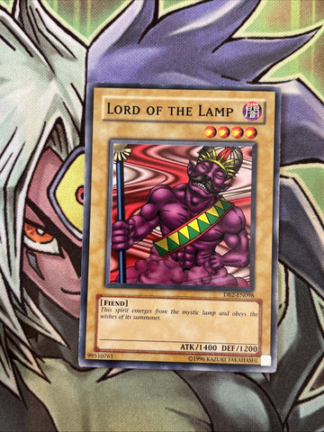 DB2-EN098 Lord Of The Lamp Common Unlimited Edition NM Yugioh Card