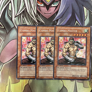 CDIP-EN029 x3 Combo Master Rare Excellent Condition Yugioh