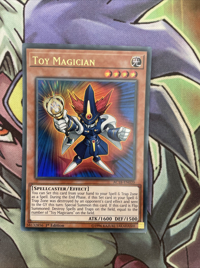AC18-EN020 Toy Magician Ultra Rare 1st Edition NM Yugioh Card