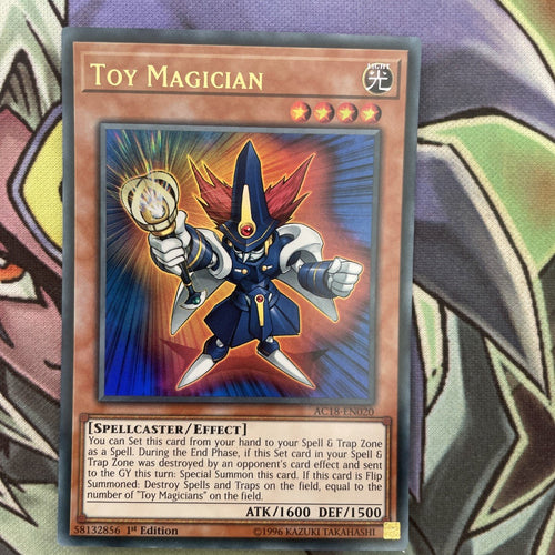 AC18-EN020 Toy Magician Ultra Rare 1st Edition NM Yugioh Card
