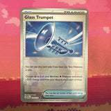 Pokemon Card Glass Trumpet Prismatic Evolutions Poke Ball Holo 110/131 NM C