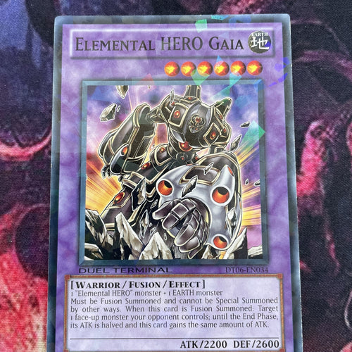 DT06-EN034 Elemental Hero Gaia Duel Terminal Yugioh